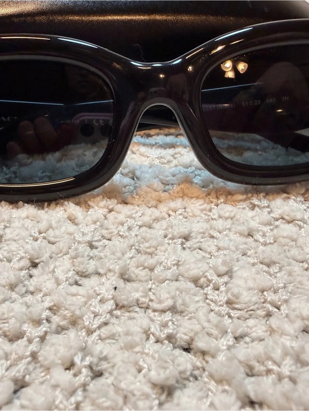 Coach Black sunglasses with Case